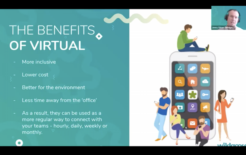 Virtual events to slash costs: webinar